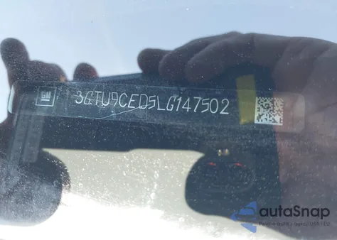 2020 GMC Sierra 1500 from USA, damaged, VIN 3GTU9CED5LG147502